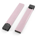 Micro White Shell Pattern Over Pink - Premium Decal Protective Skin-Wrap Sticker compatible with the Juul Labs vaping device