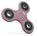 Micro White Stars Over Pink Full-Body Fidget Spinner Skin-Kit