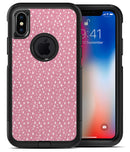 Micro White Stars Over Pink - iPhone X OtterBox Case & Skin Kits