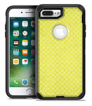 Micro Yellow Snowflake Pattern - iPhone 7 Plus/8 Plus OtterBox Case & Skin Kits