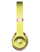 Micro Yellow Snowflake Pattern Full-Body Skin Kit for the Beats by Dre Solo 3 Wireless Headphones