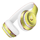 Micro Yellow Snowflake Pattern Full-Body Skin Kit for the Beats by Dre Solo 3 Wireless Headphones