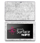 White Flower Lace Skin for the Microsoft Surface