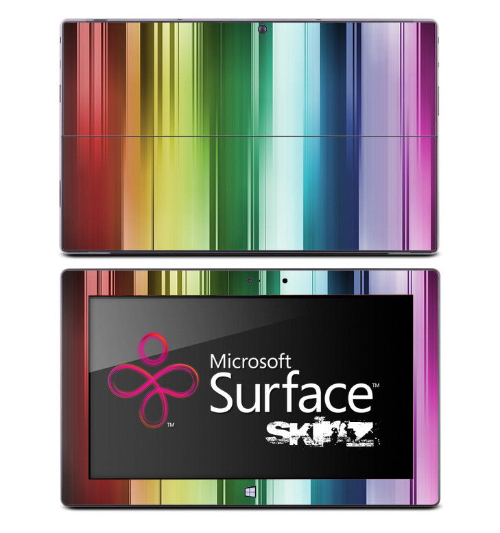 Rainbow Spotlight Skin for the Microsoft Surface