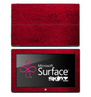 Vintage Neon Red Skin for the Microsoft Surface