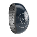 Midnight Navy Grunge Surface - Decal Skin Wrap Kit for the Disney Magic Band