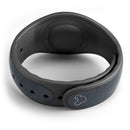 Midnight Navy Grunge Surface - Decal Skin Wrap Kit for the Disney Magic Band