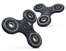 Midnight Navy Grunge Surface Full-Body Fidget Spinner Skin-Kit