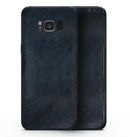 Midnight Navy Grunge Surface - Samsung Galaxy S8 Full-Body Skin Kit