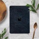Midnight Navy Grunge Surface - Full Body Skin Decal for the Apple iPad Pro 12.9", 11", 10.5", 9.7", Air or Mini (All Models Available)