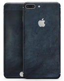 Midnight Navy Grunge Surface - Skin-kit for the iPhone 8 or 8 Plus