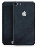 Midnight Navy Grunge Surface - Skin-kit for the iPhone 8 or 8 Plus