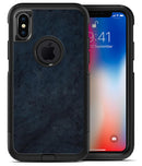 Midnight Navy Grunge Surface - iPhone X OtterBox Case & Skin Kits