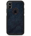Midnight Navy Grunge Surface - iPhone X OtterBox Case & Skin Kits