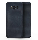 Midnight Navy Textured Sky - Samsung Galaxy S8 Full-Body Skin Kit