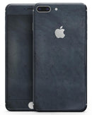 Midnight Navy Textured Sky - Skin-kit for the iPhone 8 or 8 Plus