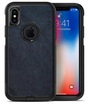 Midnight Navy Textured Sky - iPhone X OtterBox Case & Skin Kits