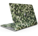 Military Camouflage V1 - Skin Decal Wrap Kit Compatible with the Apple MacBook Pro, Pro with Touch Bar or Air (11", 12", 13", 15" & 16" - All Versions Available)