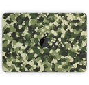 Military Camouflage V1 - Skin Decal Wrap Kit Compatible with the Apple MacBook Pro, Pro with Touch Bar or Air (11", 12", 13", 15" & 16" - All Versions Available)
