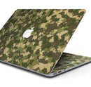 Military Camouflage V2 - Skin Decal Wrap Kit Compatible with the Apple MacBook Pro, Pro with Touch Bar or Air (11", 12", 13", 15" & 16" - All Versions Available)