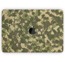 Military Camouflage V2 - Skin Decal Wrap Kit Compatible with the Apple MacBook Pro, Pro with Touch Bar or Air (11", 12", 13", 15" & 16" - All Versions Available)