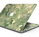 Military Jungle Camouflage V3 - Skin Decal Wrap Kit Compatible with the Apple MacBook Pro, Pro with Touch Bar or Air (11", 12", 13", 15" & 16" - All Versions Available)