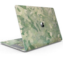 Military Jungle Camouflage V3 - Skin Decal Wrap Kit Compatible with the Apple MacBook Pro, Pro with Touch Bar or Air (11", 12", 13", 15" & 16" - All Versions Available)