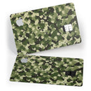 Military Camouflage V1 - Premium Protective Decal Skin-Kit for the Apple Credit Card