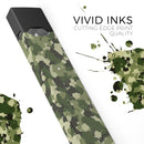 Military Camouflage V1 - Premium Decal Protective Skin-Wrap Sticker compatible with the Juul Labs vaping device