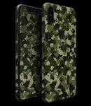Military Camouflage V1 - iPhone XS MAX, XS/X, 8/8+, 7/7+, 5/5S/SE Skin-Kit (All iPhones Available)