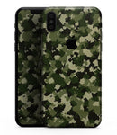 Military Camouflage V1 - iPhone XS MAX, XS/X, 8/8+, 7/7+, 5/5S/SE Skin-Kit (All iPhones Available)