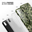 Military Camouflage V1 - iPhone X Swappable Hybrid Case