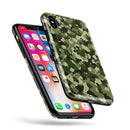 Military Camouflage V1 - iPhone X Swappable Hybrid Case