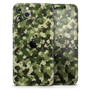 Military Camouflage V1 - Vinyl Skin Wrap for iPhone 17 Pro Max, 17 Pro, 17 Air, 17, 16 & All Models — Soft Matte or Ultra Gloss