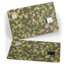Military Camouflage V2 - Premium Protective Decal Skin-Kit for the Apple Credit Card