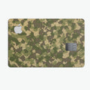 Military Camouflage V2 - Premium Protective Decal Skin-Kit for the Apple Credit Card