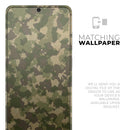Military Camouflage V2 - Premium Vinyl Skin Decal for Samsung Galaxy S25 Ultra, S24, S23, S22 & All Galaxy S Models