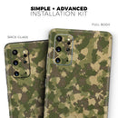 Military Camouflage V2 - Premium Vinyl Skin Decal for Samsung Galaxy S25 Ultra, S24, S23, S22 & All Galaxy S Models