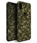Military Camouflage V2 - iPhone XS MAX, XS/X, 8/8+, 7/7+, 5/5S/SE Skin-Kit (All iPhones Available)