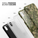 Military Camouflage V2 - iPhone X Swappable Hybrid Case