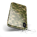 Military Camouflage V2 - iPhone X Swappable Hybrid Case