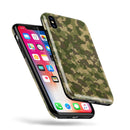 Military Camouflage V2 - iPhone X Swappable Hybrid Case