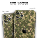 Military Camouflage V2 - Protective Skin Wrap & Decal – Compatible with iPhone SE to iPhone 17 Pro Max (All Models)