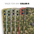 Military Camouflage V2 - Protective Skin Wrap & Decal – Compatible with iPhone SE to iPhone 17 Pro Max (All Models)