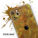 Military Jungle Camouflage V1 - Vinyl Skin Wrap for iPhone 17 Pro Max, 17 Pro, 17 Air, 17, 16 & All Models — Soft Matte or Ultra Gloss