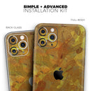 Military Jungle Camouflage V1 - Vinyl Skin Wrap for iPhone 17 Pro Max, 17 Pro, 17 Air, 17, 16 & All Models — Soft Matte or Ultra Gloss