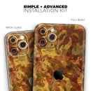 Military Jungle Camouflage V2 - Protective Skin Wrap & Decal – Compatible with iPhone SE to iPhone 17 Pro Max (All Models)