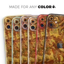 Military Jungle Camouflage V2 - Protective Skin Wrap & Decal – Compatible with iPhone SE to iPhone 17 Pro Max (All Models)