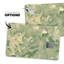 Military Jungle Camouflage V3 - Premium Protective Decal Skin-Kit for the Apple Credit Card