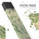 Military Jungle Camouflage V3 - Premium Decal Protective Skin-Wrap Sticker compatible with the Juul Labs vaping device